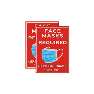 استفاده از ماسک علامت ایمن الزامی است