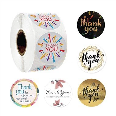 استیکرهای خود چسب متشکرم