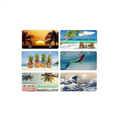 پلاک خودرو آلومینیومی منحصر به فرد